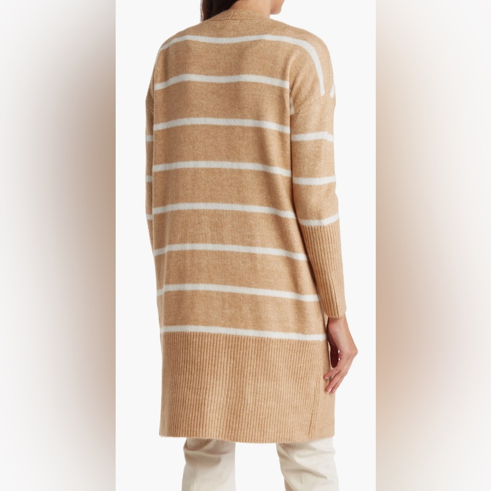 Ellen Tracy Patch Pocket Long Cardigan. Size Large - Picture 2 of 12